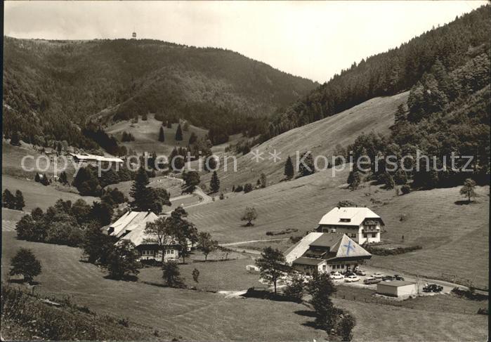 Todtnau Schwarzwald BW Fahl am Feldberg Gasthaus Pension zur Lawine