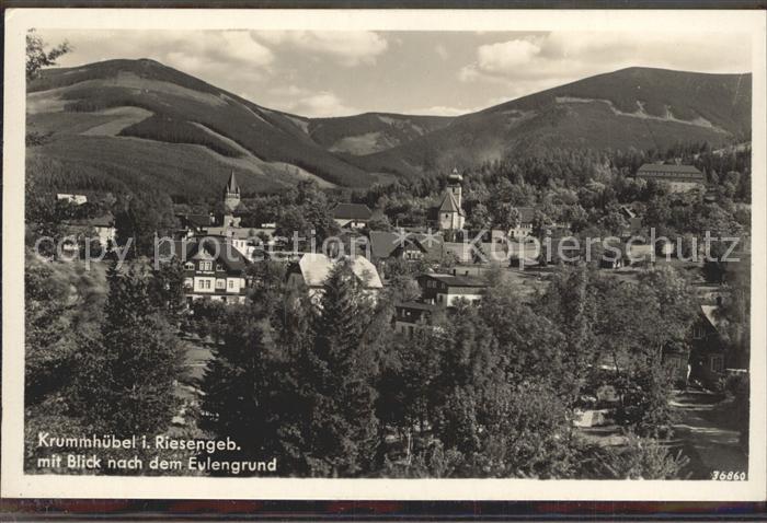 Krummhuebel Riesengebirge mit Eulengrund
