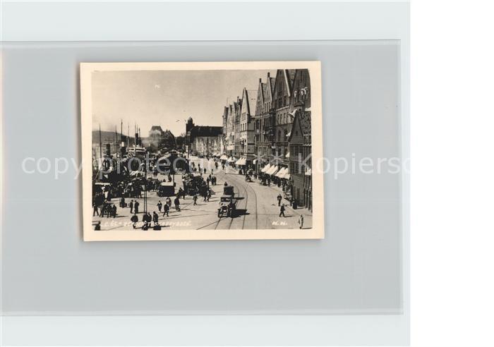 Bergen Norwegen Hafen