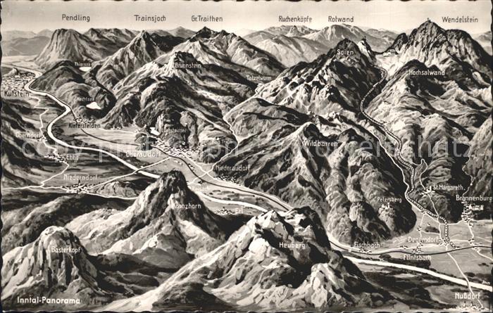 Innthal Inn Panoramakarte