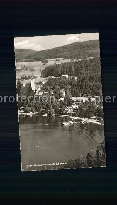 TITISEE Schwarzwald BW Fliegeraufnahme