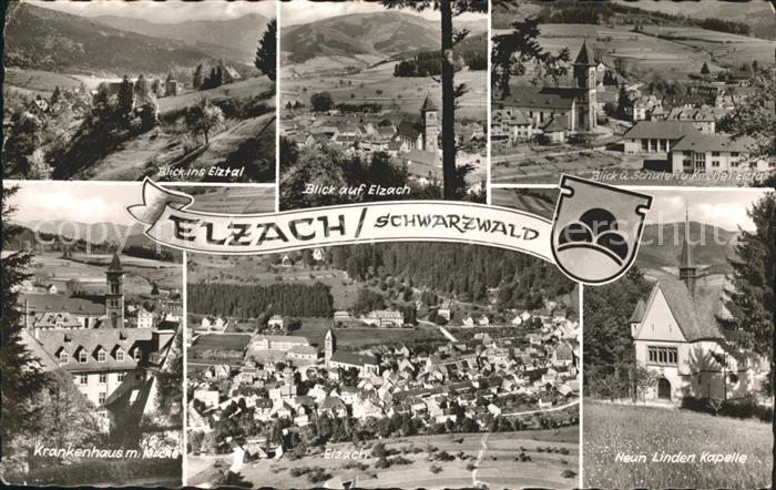 Elzach Elztal Neun-Linden-Kapelle Krankenhaus