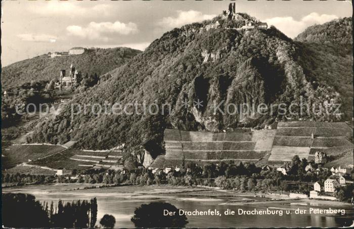 Drachenfels Drachenburg Petersber