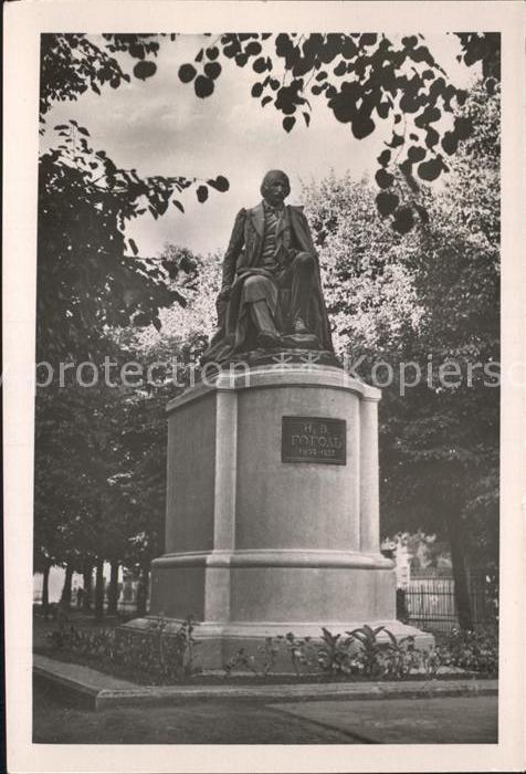 Poltava Gogol Denkmal