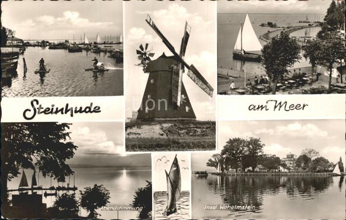 Steinhude Windmuehle Insel Wilhelmstein