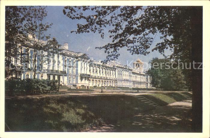 Pushkin Ekatarina Palast frueher und heute