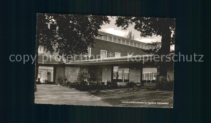 Fuessenich Landvolkshochschule Egidius Schneider