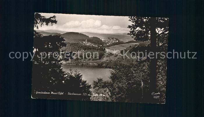 Gemuendener Maar Daun Vulkaneifel Rheinland-Pfalz