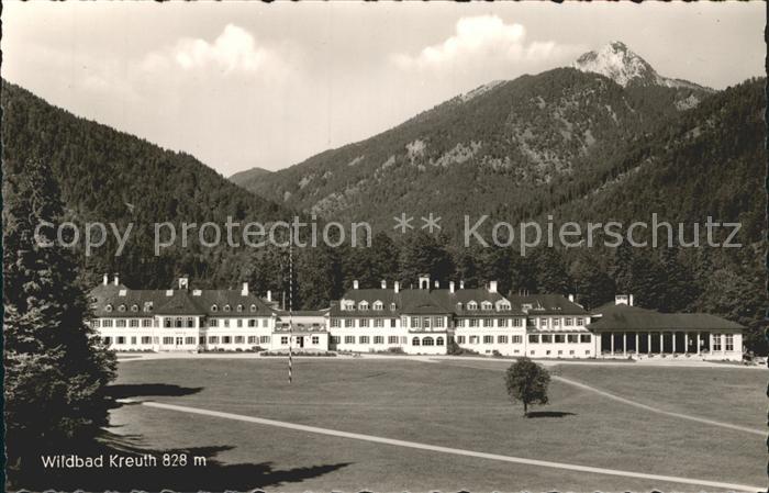 Wildbad Kreuth Kuhraus uns Sanatorium