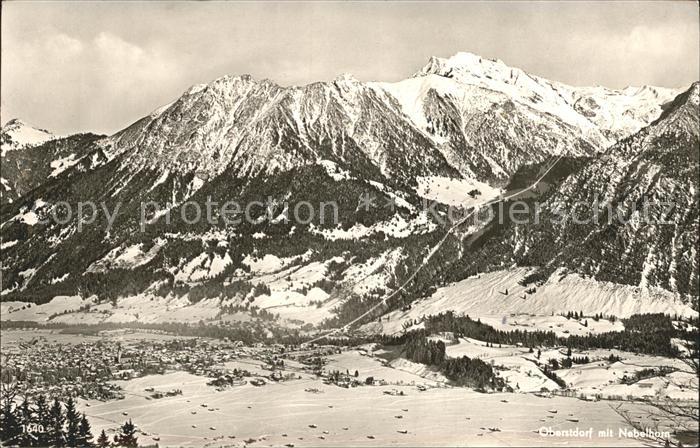 Oberstdorf mit Nebelhorn