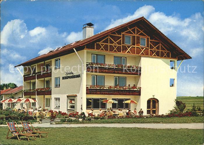 Nesselwang Allgaeu Bayern Kurheim Bergpanorama Cafe Pension