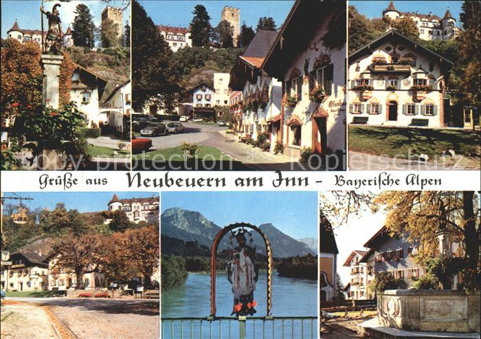 Neubeuern Innpartie Dorfpartien