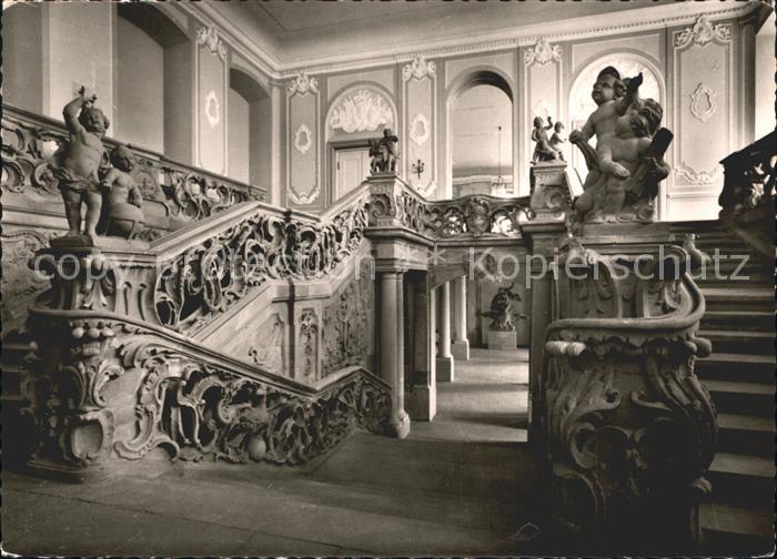 TRIER CITY Kurfuerstliches Palais Barocktreppe