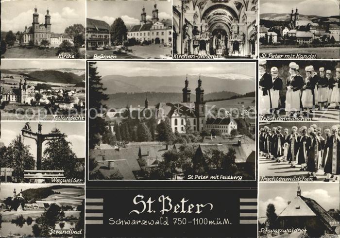 St Peter Schwarzwald mit Feldberg Trachten Kandel