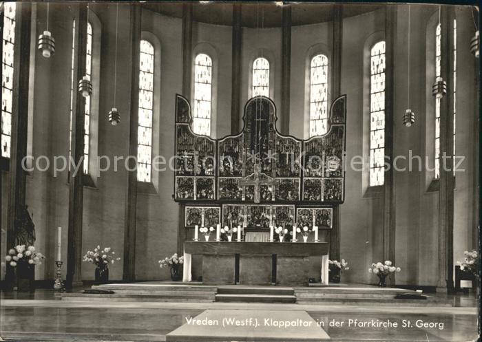 Vreden Kloppaltar in Pfarrkirche St. Georg