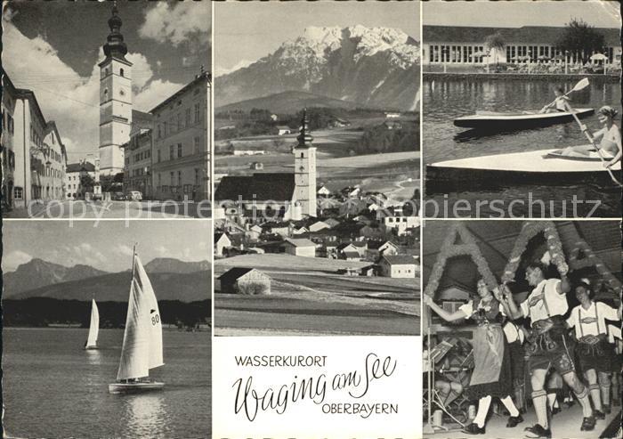 Waging See Boote Kirche Tracht