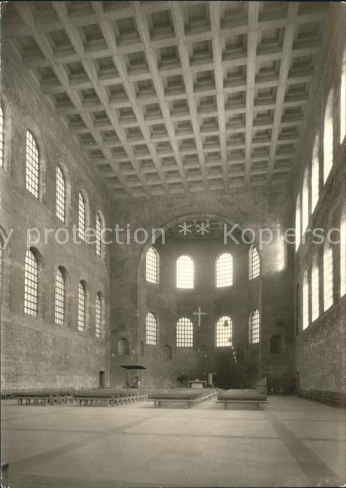 TRIER  CITY Basilika innen