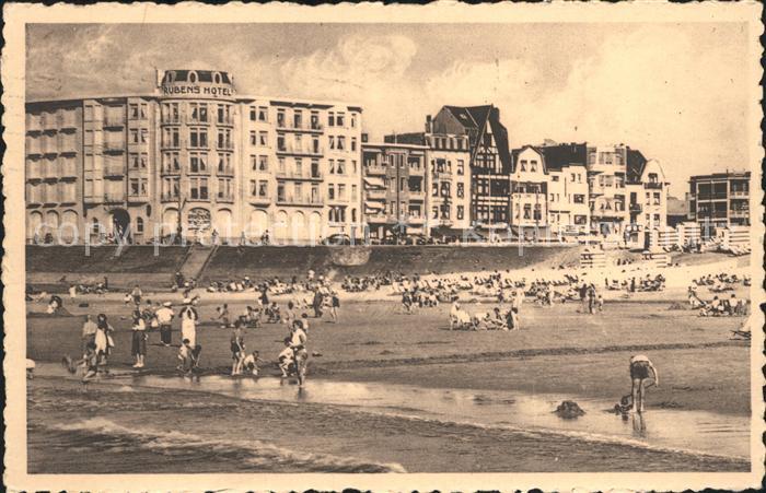 Bruxelles Bruessel Knokke- Albert- Strand