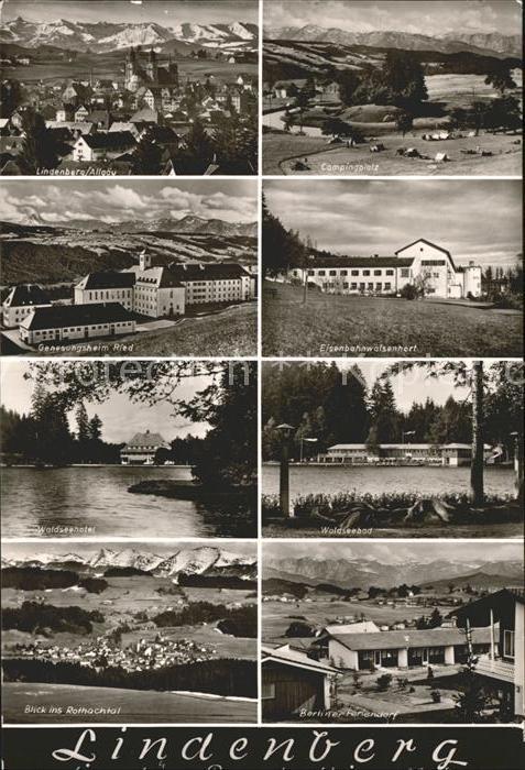 Lindenberg Allgaeu Campingplatz Genesungsheim Waldseebad