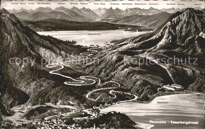 Kesselberg Mittelfranken Kesselbergstrasse Panorama