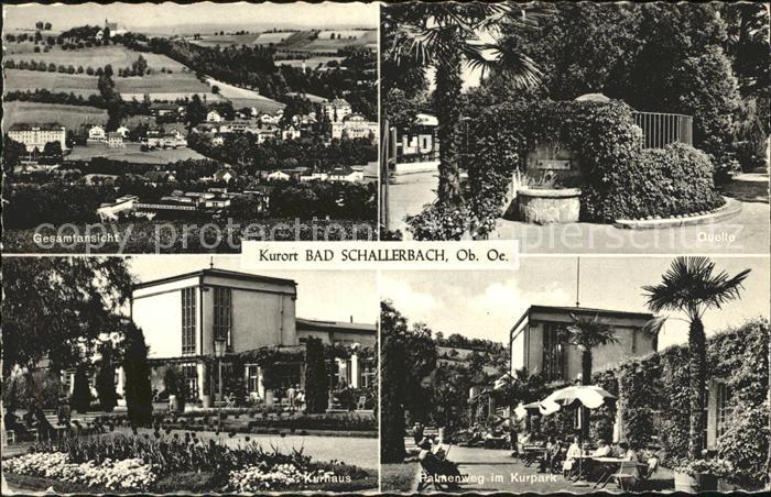 Bad Schallerbach Quelle Kurhaus Palmenweg
