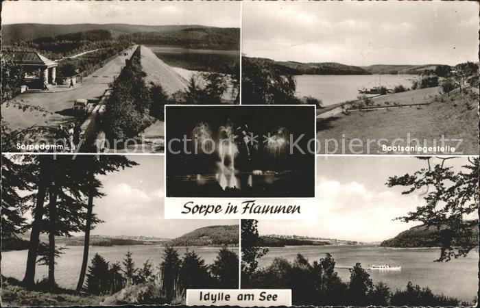 Sorpe Bootsanlegestelle Sorpedamm