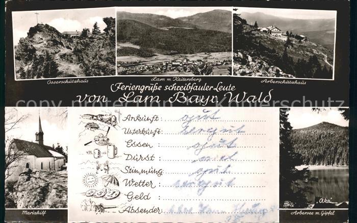 Lam Oberpfalz Mariahilf Arbersee Arberschutzhaus