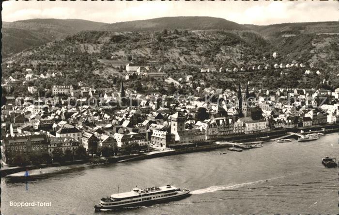 Boppard Rhein Stadtansicht