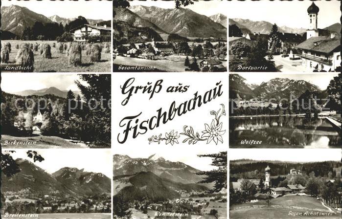Fischbachau Dorfpartie Sandbichl Birkenstein