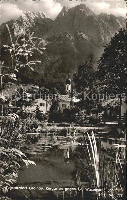 Grainau Kurgarten Grosser Waxenstein