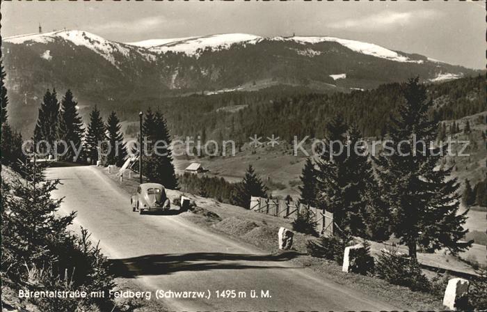 Feldberg Schwarzwald Baerentalstrasse