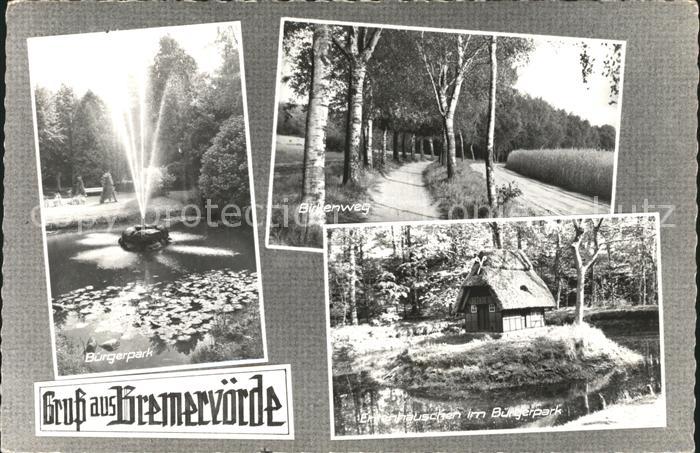 Bremervoerde Birkenweg Buergerpark Entenhaeuschen