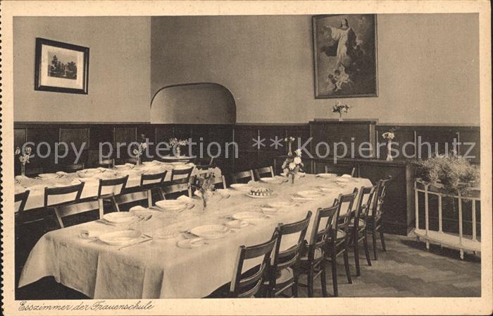 Lippstadt Katholisches Lyzeum und Frauenschule Esszimmer
