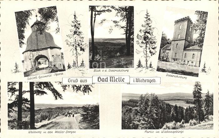Bad Melle Osnabrueck Schloss Gesmold Pforte Dietrichsburg