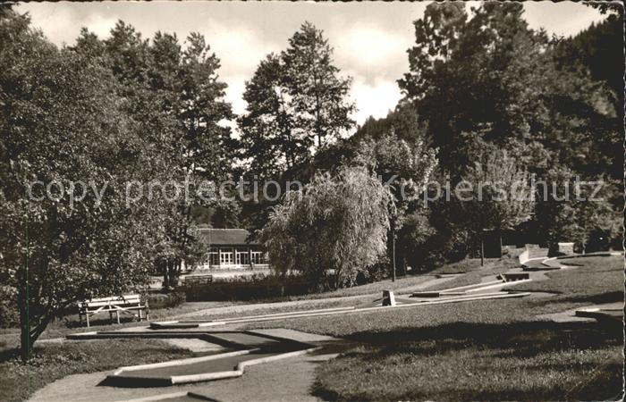 Schoenmuenzach Kleingolfanlage Kursaal