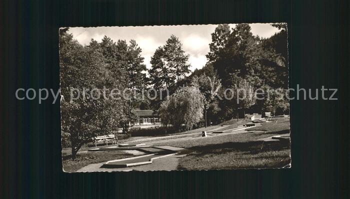 Schoenmuenzach Kleingolfanlage Kursaal