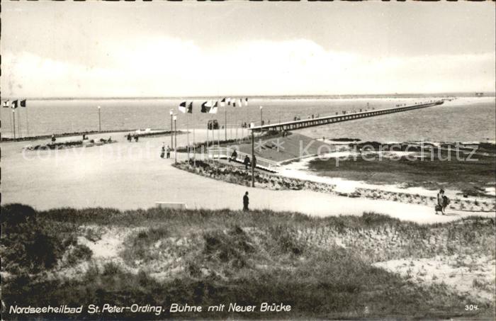 St Peter-Ording Buhne Neue Bruecke