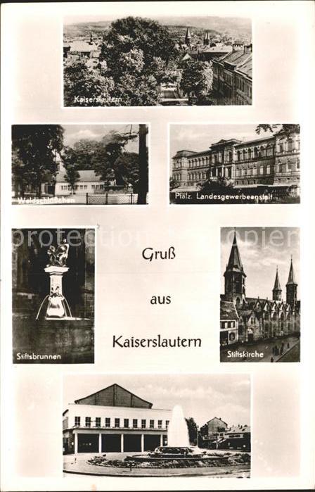 Kaiserslautern Stiftskirche Stiftsbrunnen