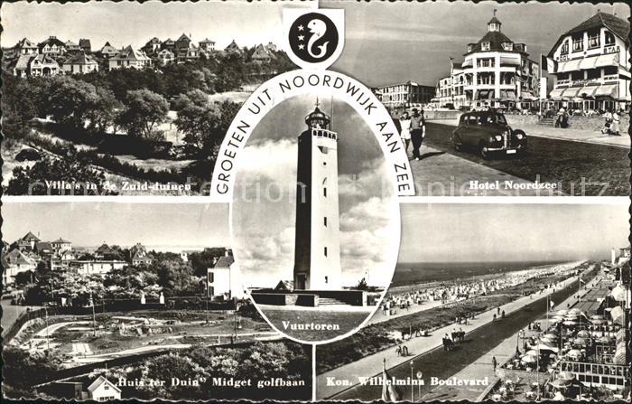 Noordwijk aan Zee  Hotel Noordzee Huis ter Duin Midget golfbaan