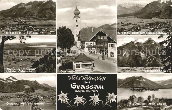 Grassau Chiemgau Fraueninsel Chiemsee Kaisergebirge Ortsmotiv