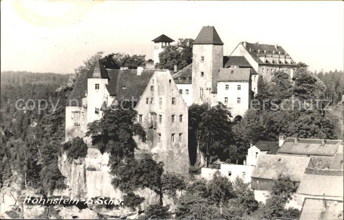 Hohnstein Saechsische Schweiz Burg