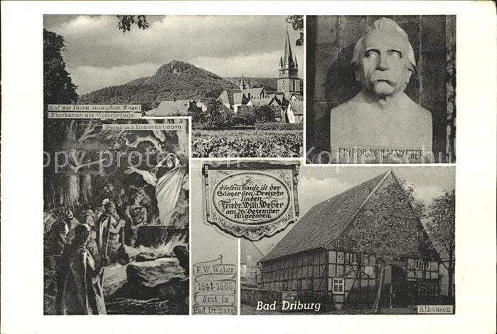 Bad Driburg Friedrich Wilhelm Weber- Denkmal Iburg
