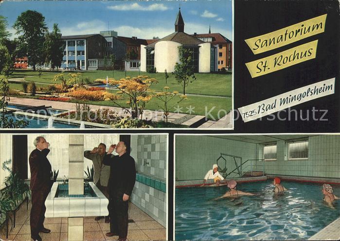 Bad Schoenborn Mingolsheim Sanatorium Sankt Rochus