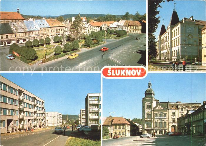 Sluknov Stadt