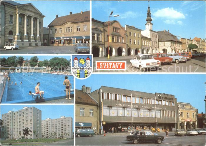 Svitavy Schwimmbad Stadt