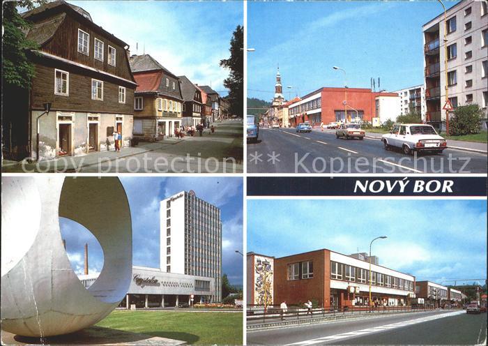 Novy Bor Namésti Miru Budova Crystalexu Nákupni stredisko