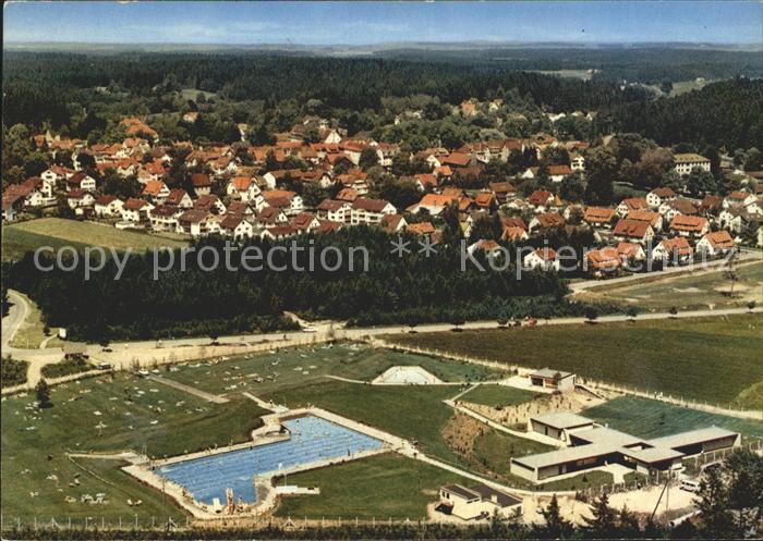 Koenigsfeld Schwarzwald Schwimmbad Stadtansicht