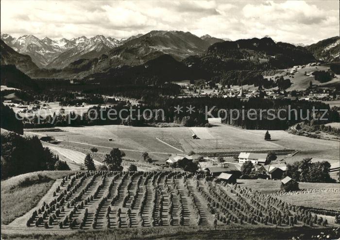 Fischen Allgaeu Blick vom Malerwinkel