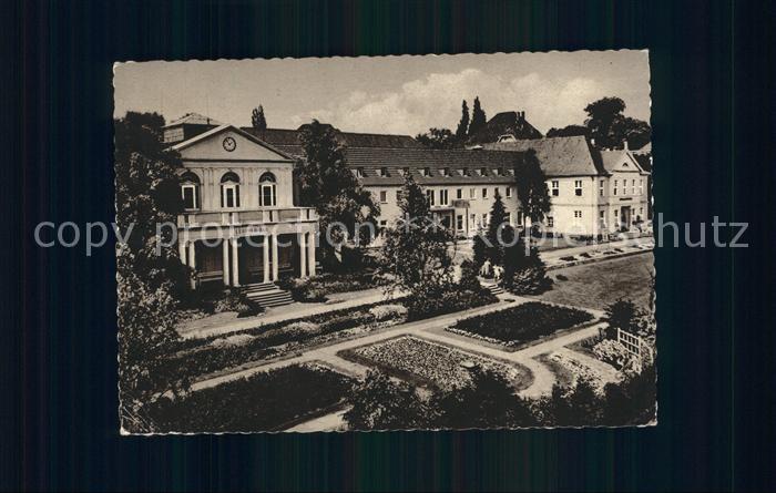 Bad Salzuflen Rosengarten Badehaeuser Inhalatorium