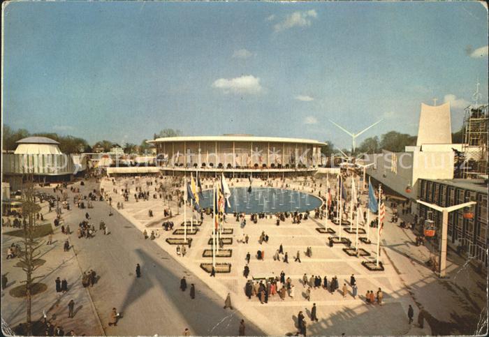 Bruessel Bruxelles Weltausstellung